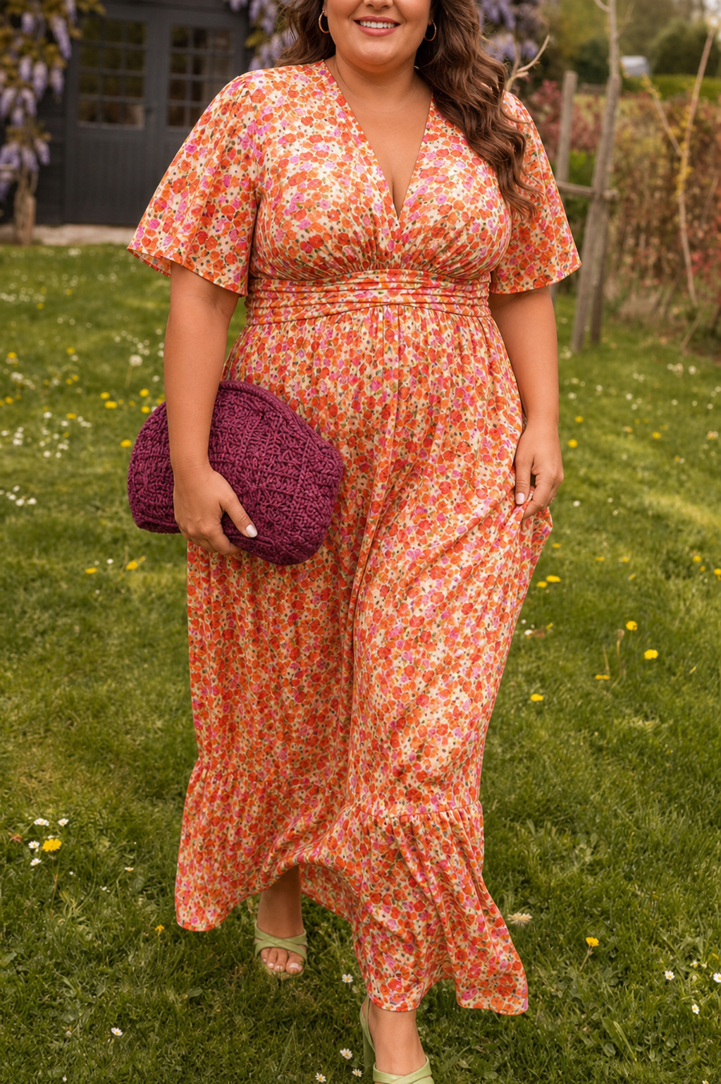 Jane | Printed Maxi Dress