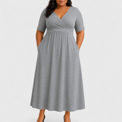 Lacey | Elegant Midi Dress with Pockets