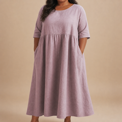 Nannie | Classic Mid Sleeve Dress