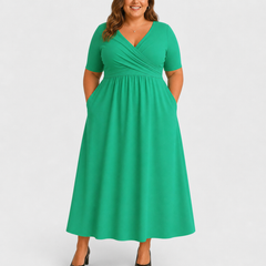 Lacey | Elegant Midi Dress with Pockets