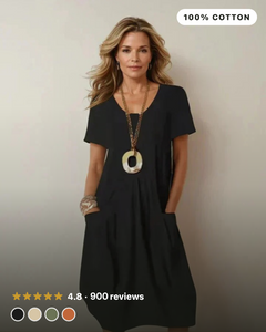 Janice | Easy Casual Flow Dress
