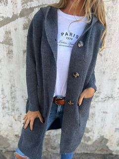 Pádraigín | Chic Long Knit Cardigan