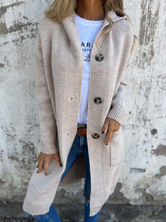 Pádraigín | Chic Long Knit Cardigan