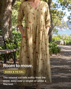 Jules | Floral Summer Dress fit and sizes