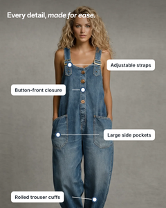 Kitti | Relaxed Utility Jumpsuit details