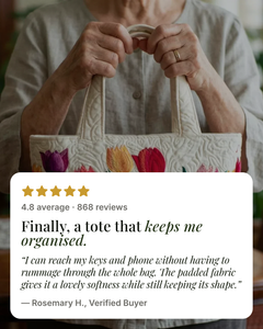 Lacie | Padded Tote Bag five star customer review