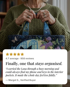 Lana | Padded Tote Bag five star customer review