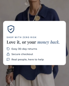 Lara | Oversized Ribbed Cardigan money-back guarantee