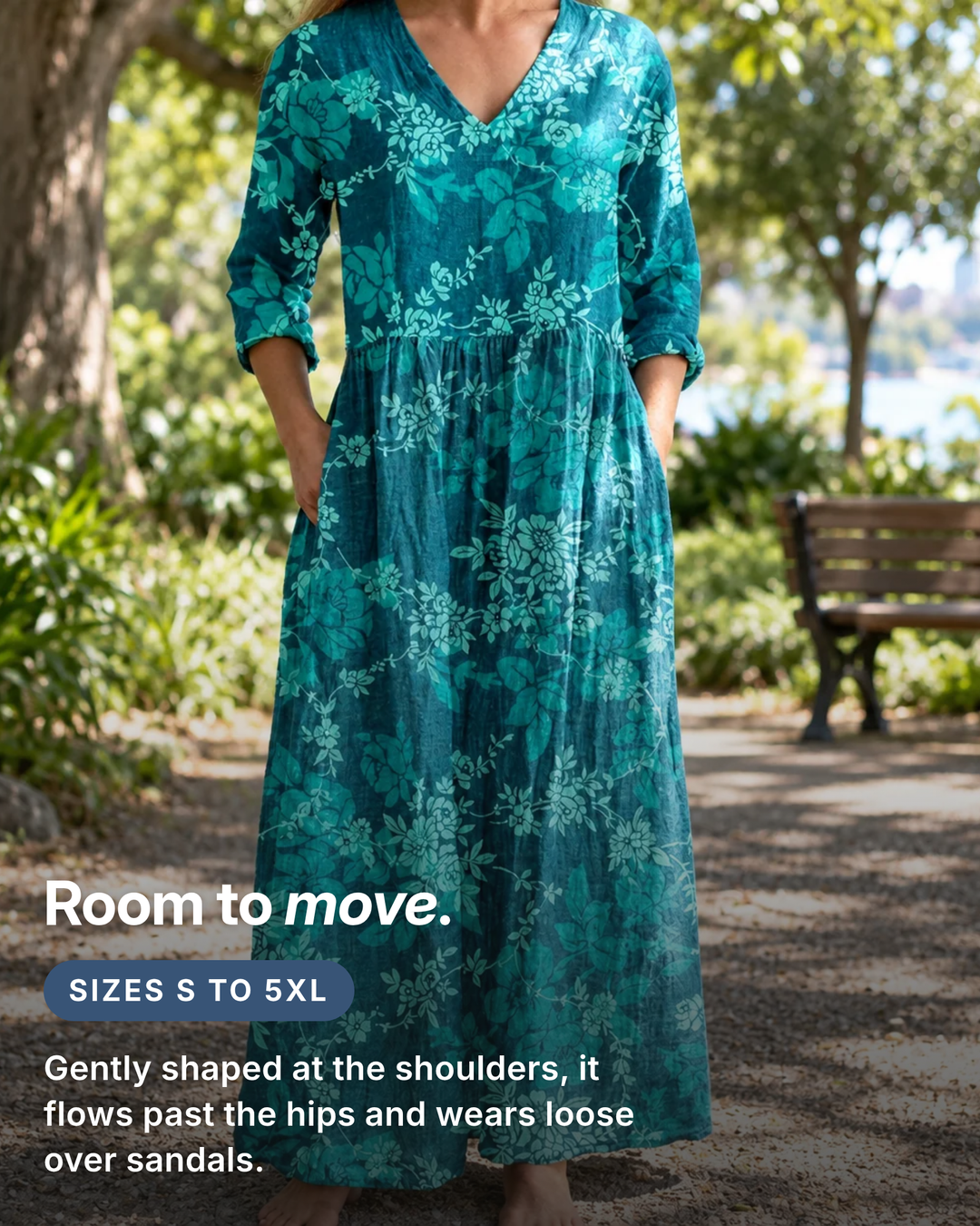 Lee | Floral Summer Dress fit and sizes
