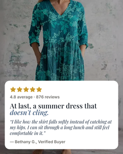 Lee | Floral Summer Dress five star customer review