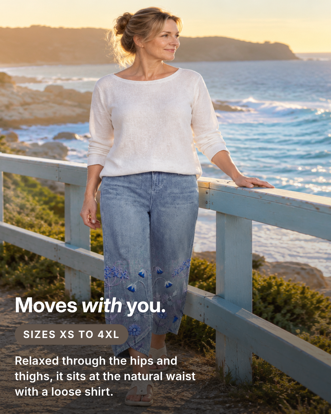 Lillis | Casual Comfort Trousers fit and sizes