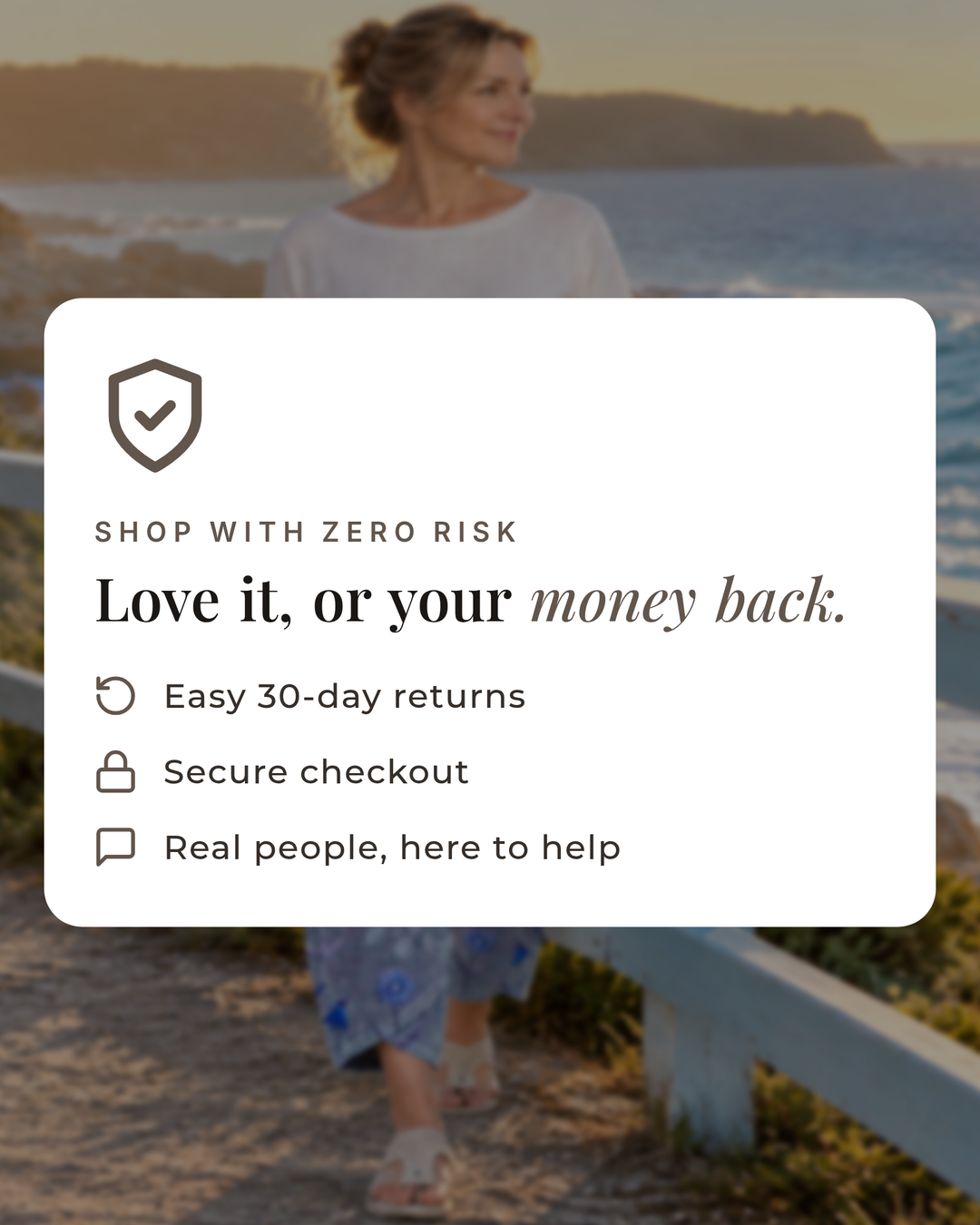 Lillis | Casual Comfort Trousers money-back guarantee