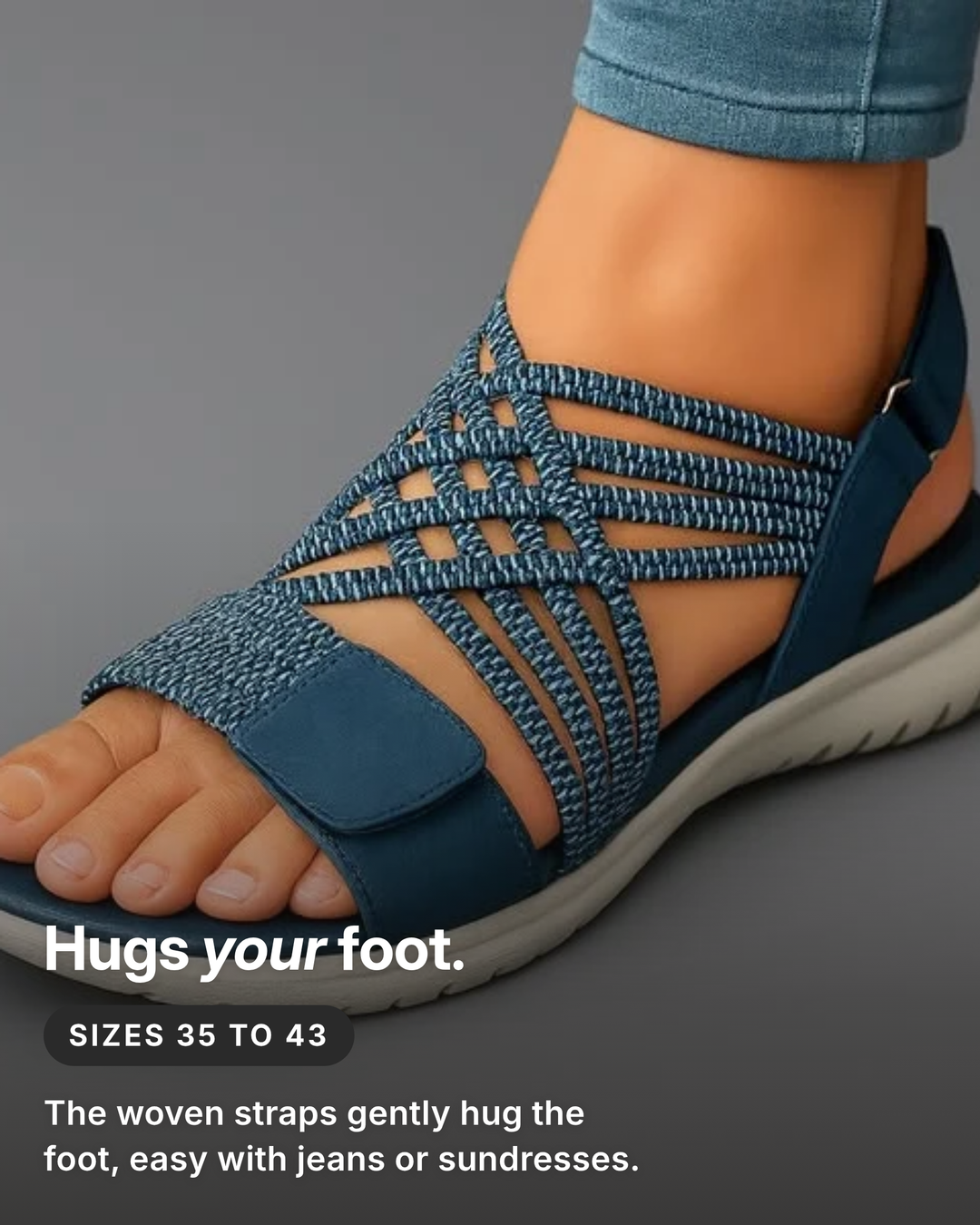 Lizette | Orthotic Support Sandals fit and sizes