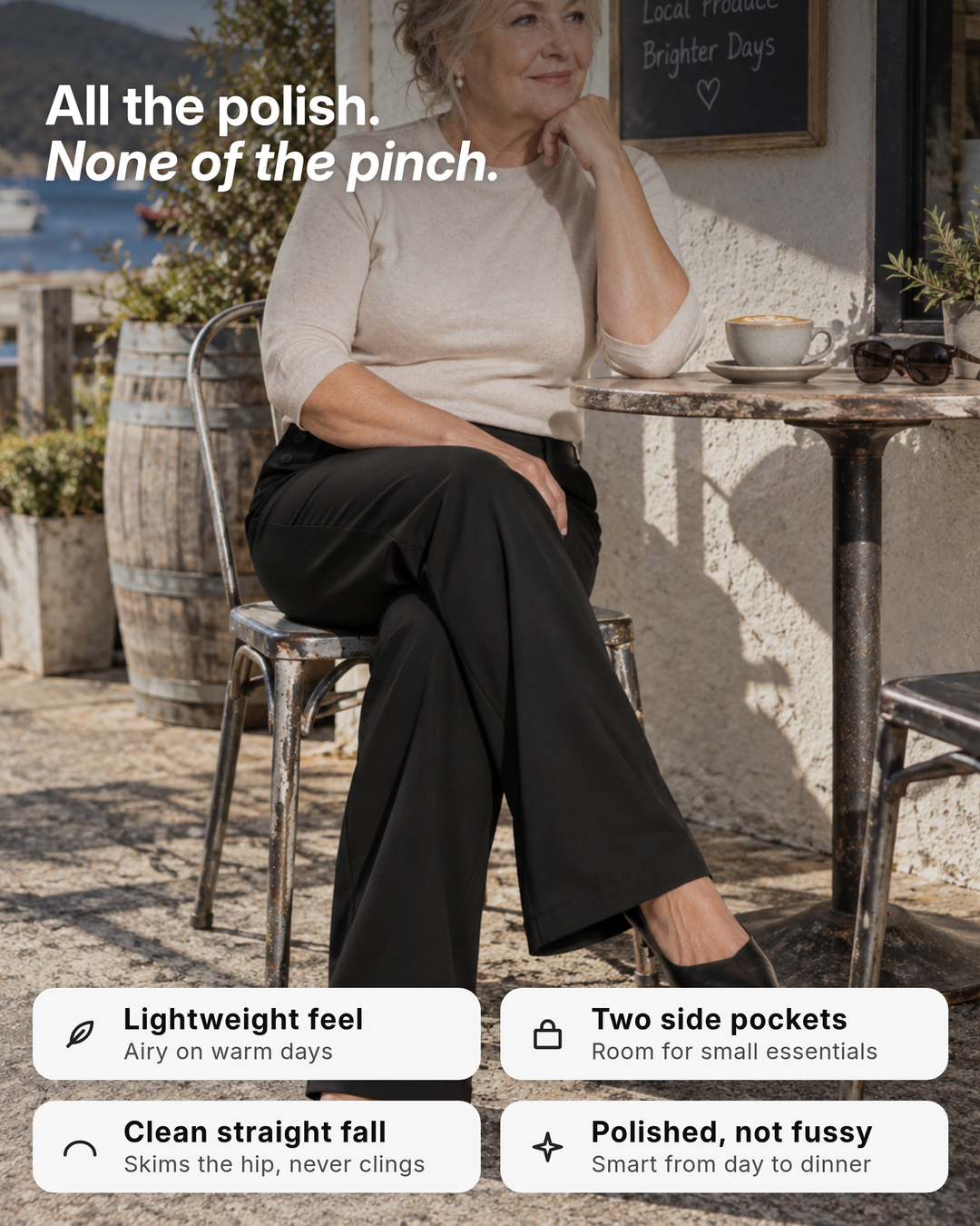 Llewellyn | Modern Relaxed Trouser benefits