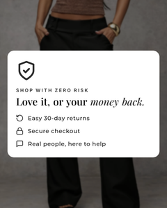 Llewellyn | Modern Relaxed Trouser money-back guarantee