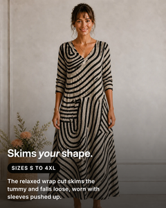 Love | Tummy-Skimming Wrap Dress fit and sizes
