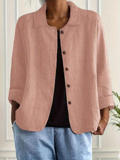 Renita | Relaxed Button-Front Shirt Jacket