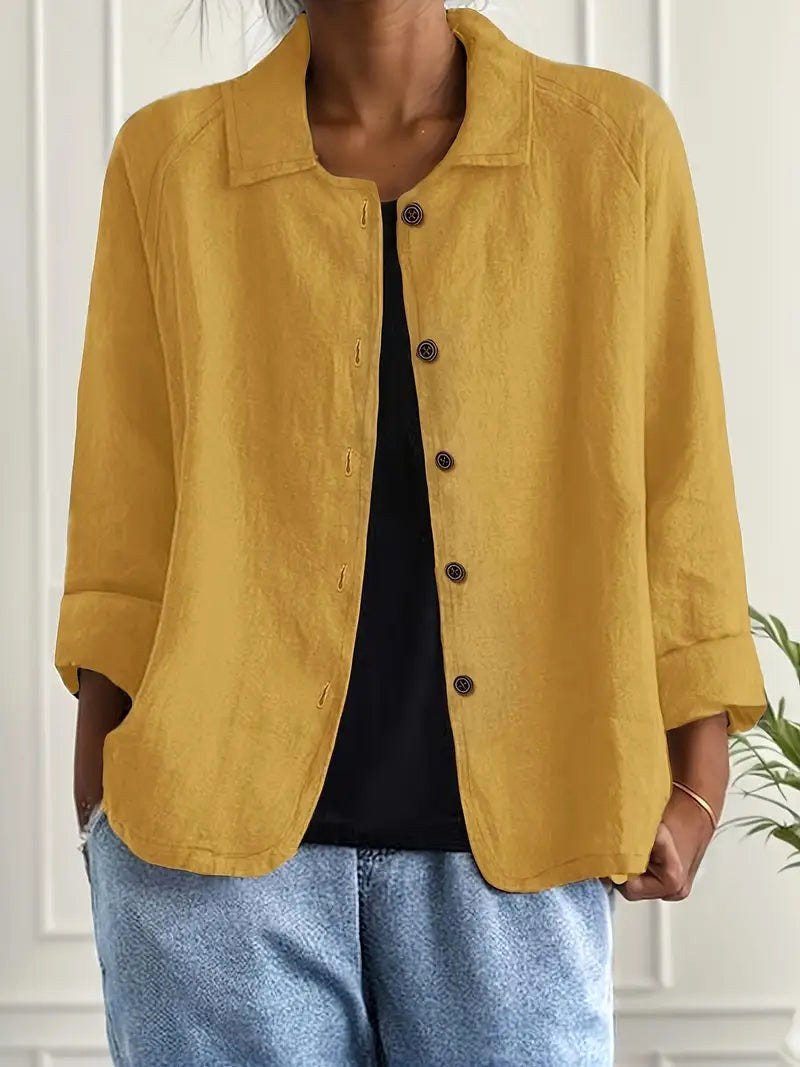 Riven | Relaxed Button-Front Overshirt
