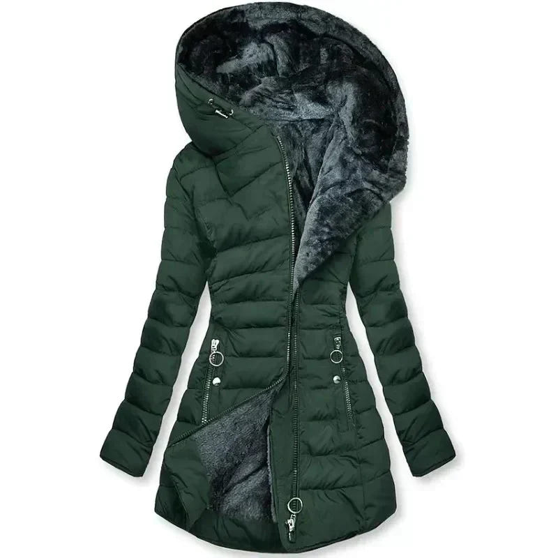 Eibhlín | Fur Lined Hooded Jacket