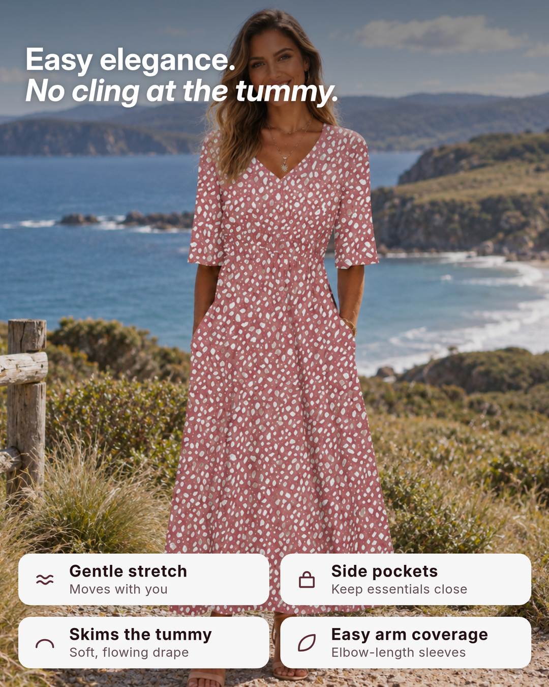 Marita | Elegant Midi Dress benefits