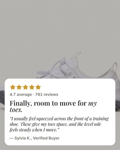 Matty | Zero-Drop Training Shoes five star customer review