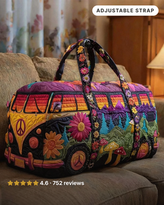Maude | Quilted Travel Duffle Bag