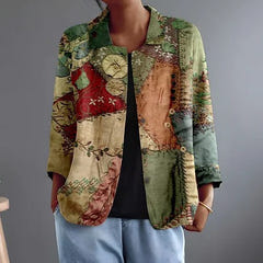 Ryanna | Artful Patchwork Jacket