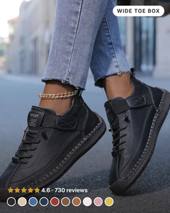 Michele | Lightweight Orthopedic Sneakers in black