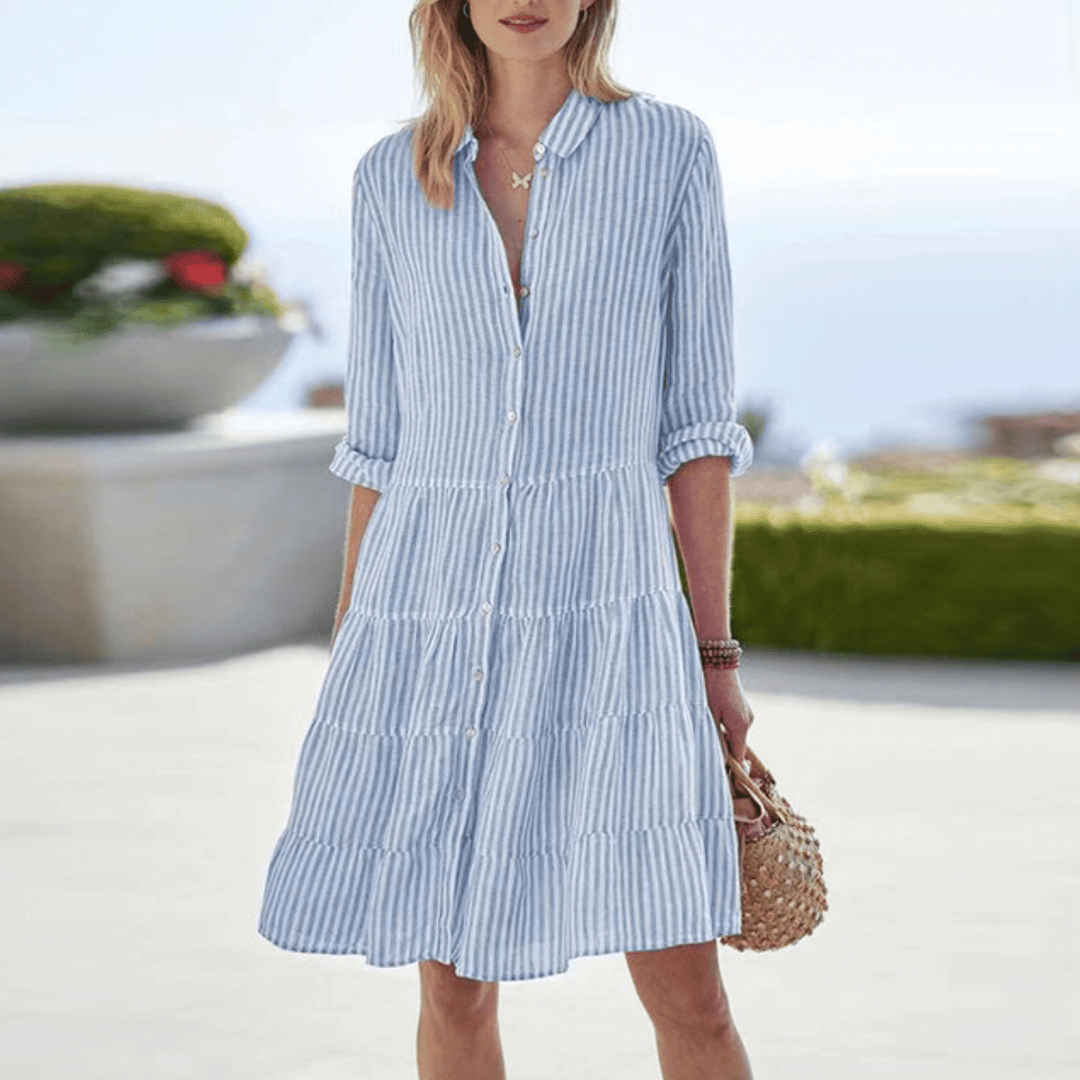 Jennifer | Breezy Striped Dress