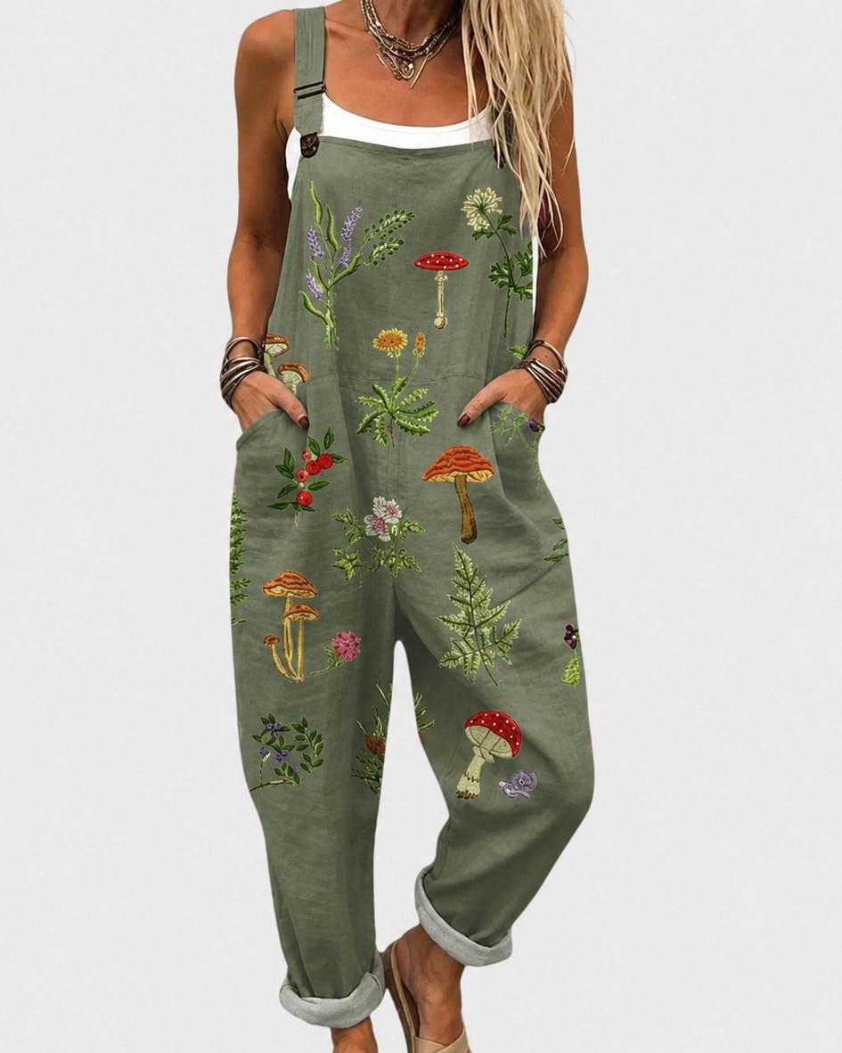 Nadine | Printed Wide-Leg Jumpsuit