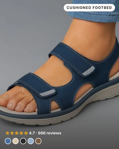 Norma | Orthopaedic Support Sandal in blue