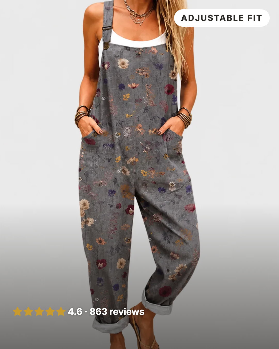 Oighrig | Printed Jumpsuit Loose Fit