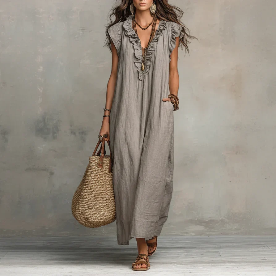 Tessa | Long Bohemian Maxi Dress