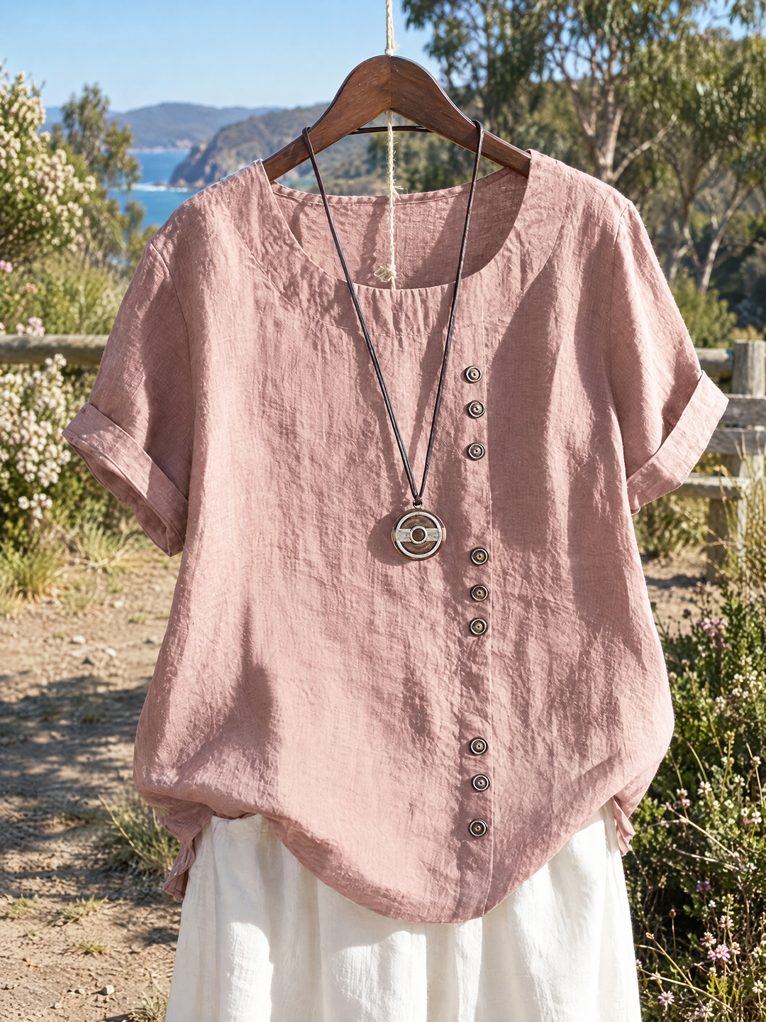 Millie | Breezy High-Low Hem Tee