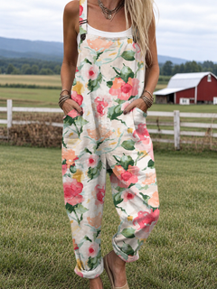 Tarina | Relaxed Cotton Dungarees