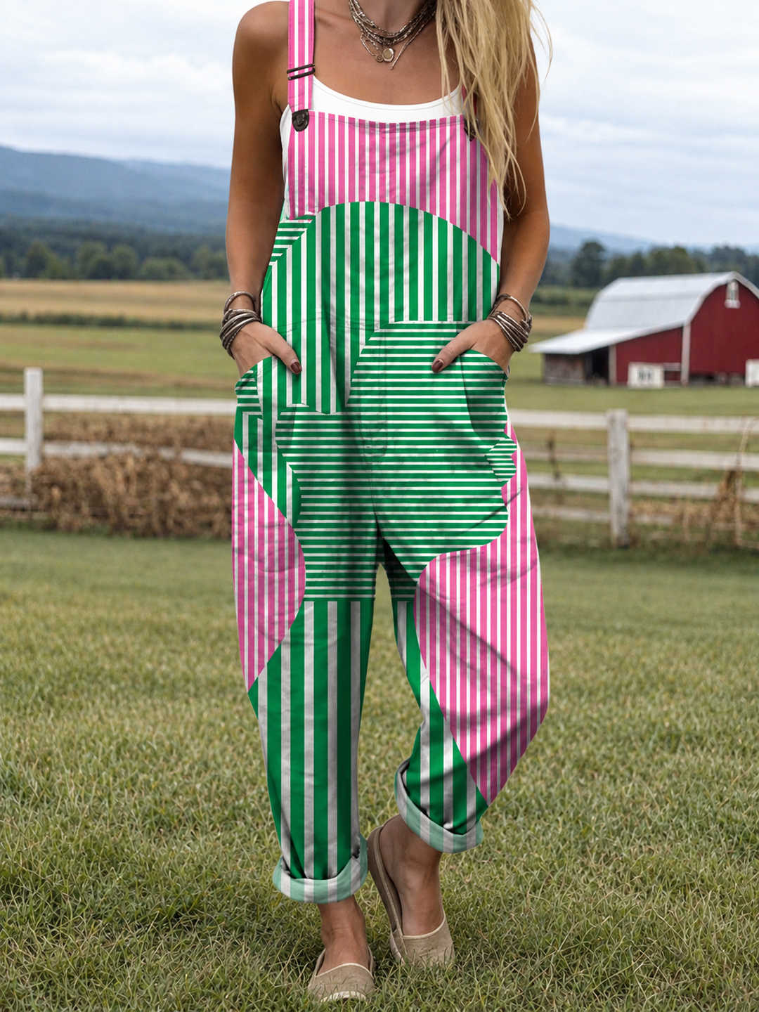 Joely | Lightweight Cotton Blend Dunagrees