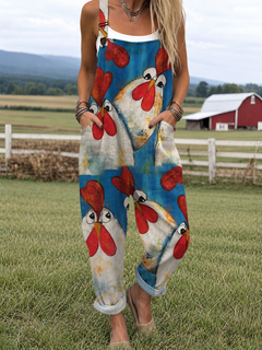Gretchen | Soft Cotton Blend Dungarees