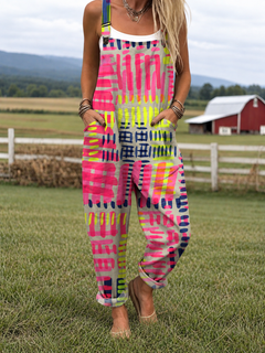 Sinclair | Relaxed Cotton Blend Dungarees