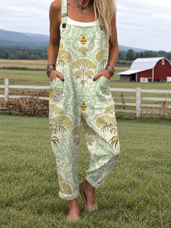 Lucetta | Lightweight Cotton-Blend Dungarees