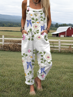 Nerida | Lightweight Cotton Dungarees