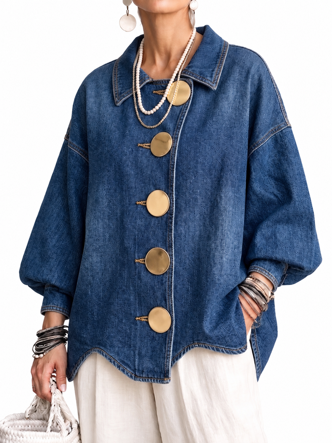 Esme | Oversized Denim Jacket