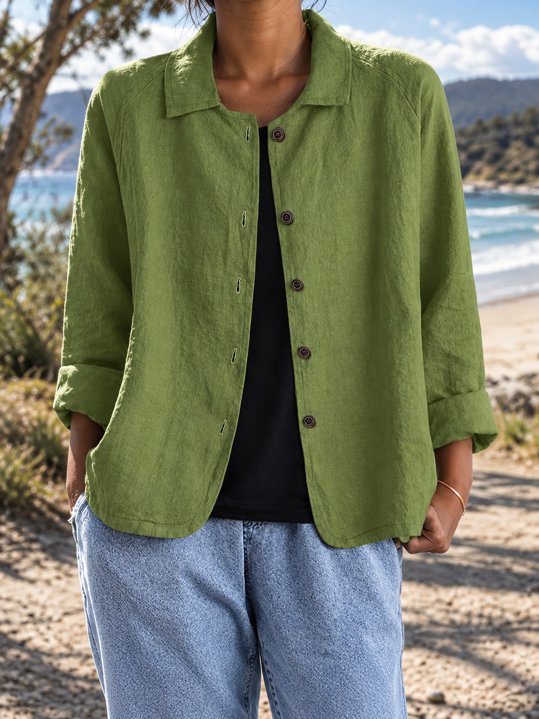 Marybeth | Relaxed Collared Shirt