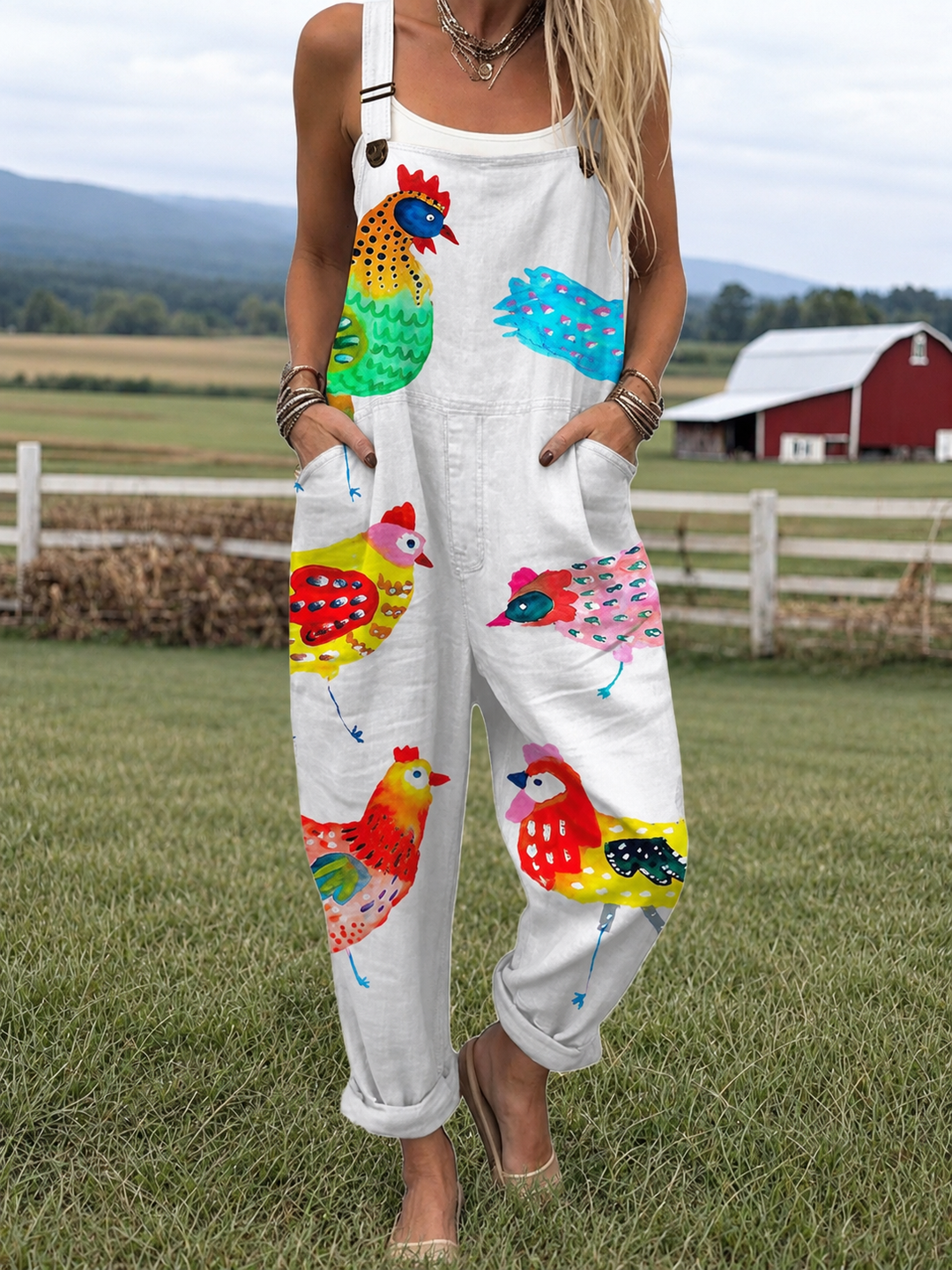 Marlow | Relaxed Cotton Dungarees