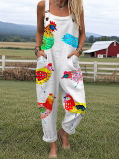 Marlow | Relaxed Cotton Dungarees