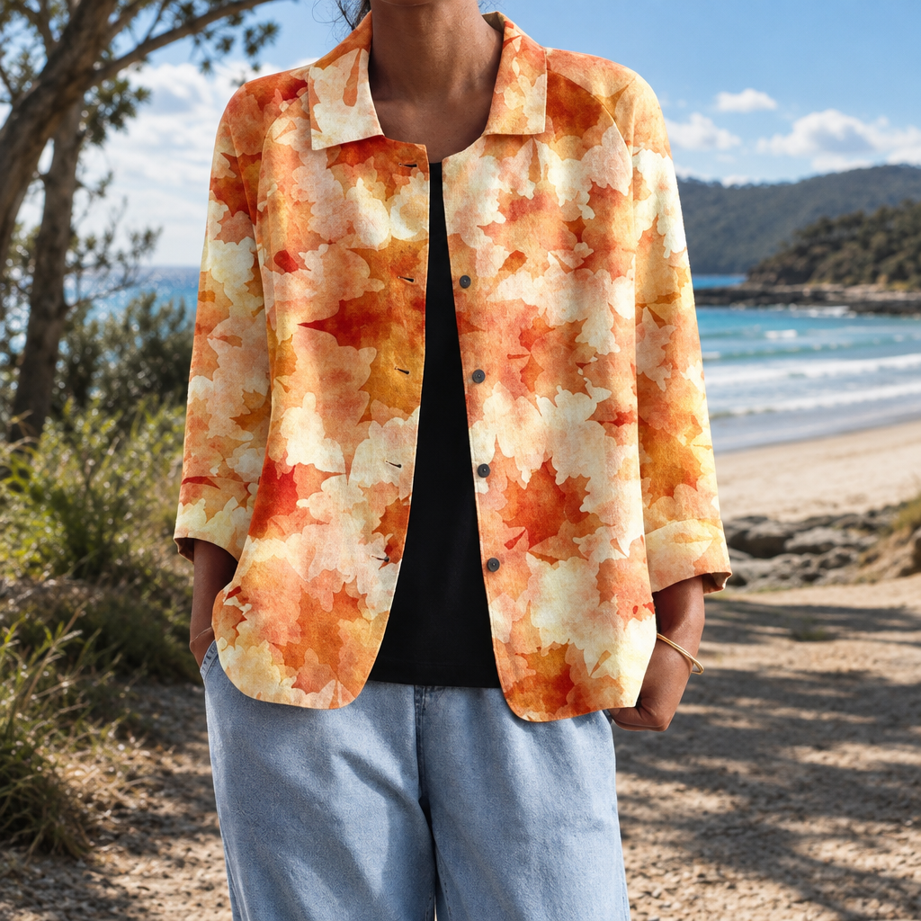 Lucy-Ann | Blossom-Print Jacket