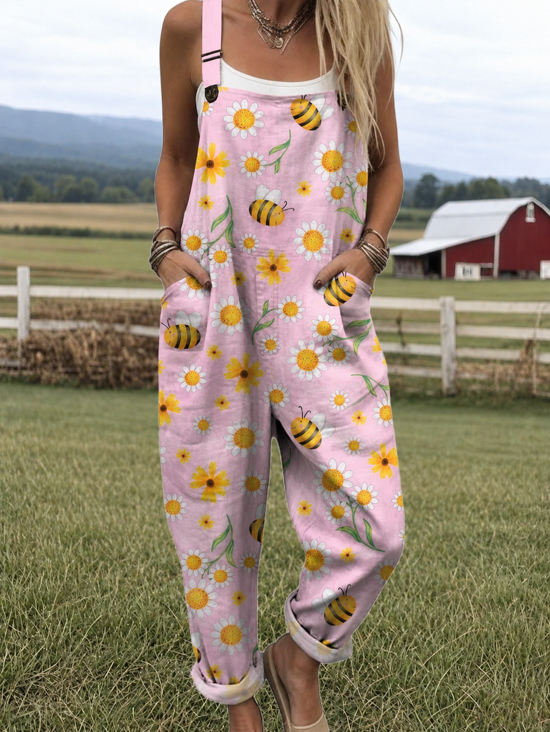 Kirra | Lightweight Cotton Blend Dungarees
