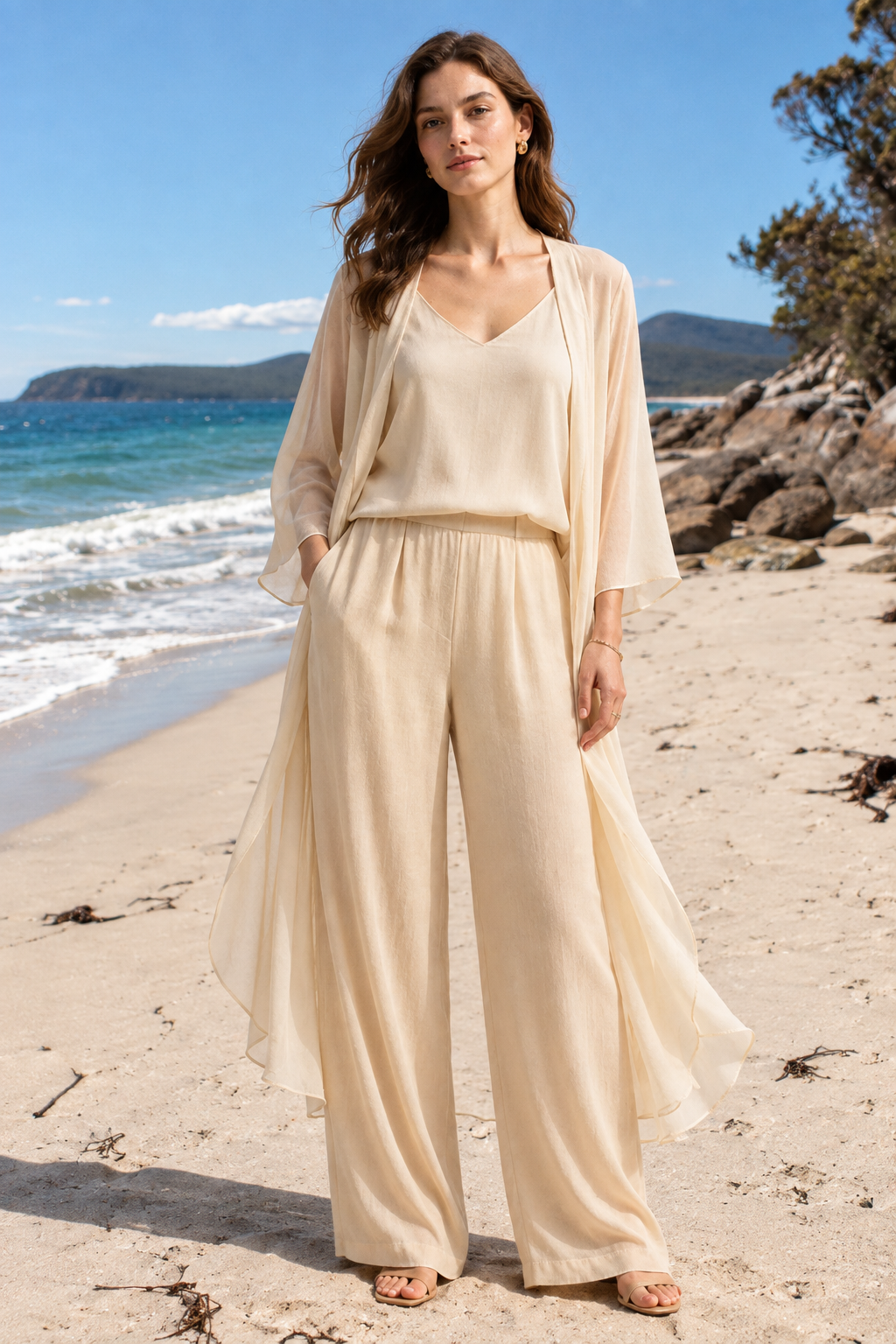 Erskine | Layered Camisole Pant Suit