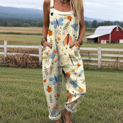 Sachi | Relaxed Wide-Leg Dungarees