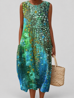 Bailey | Reef-Print Midi Dress