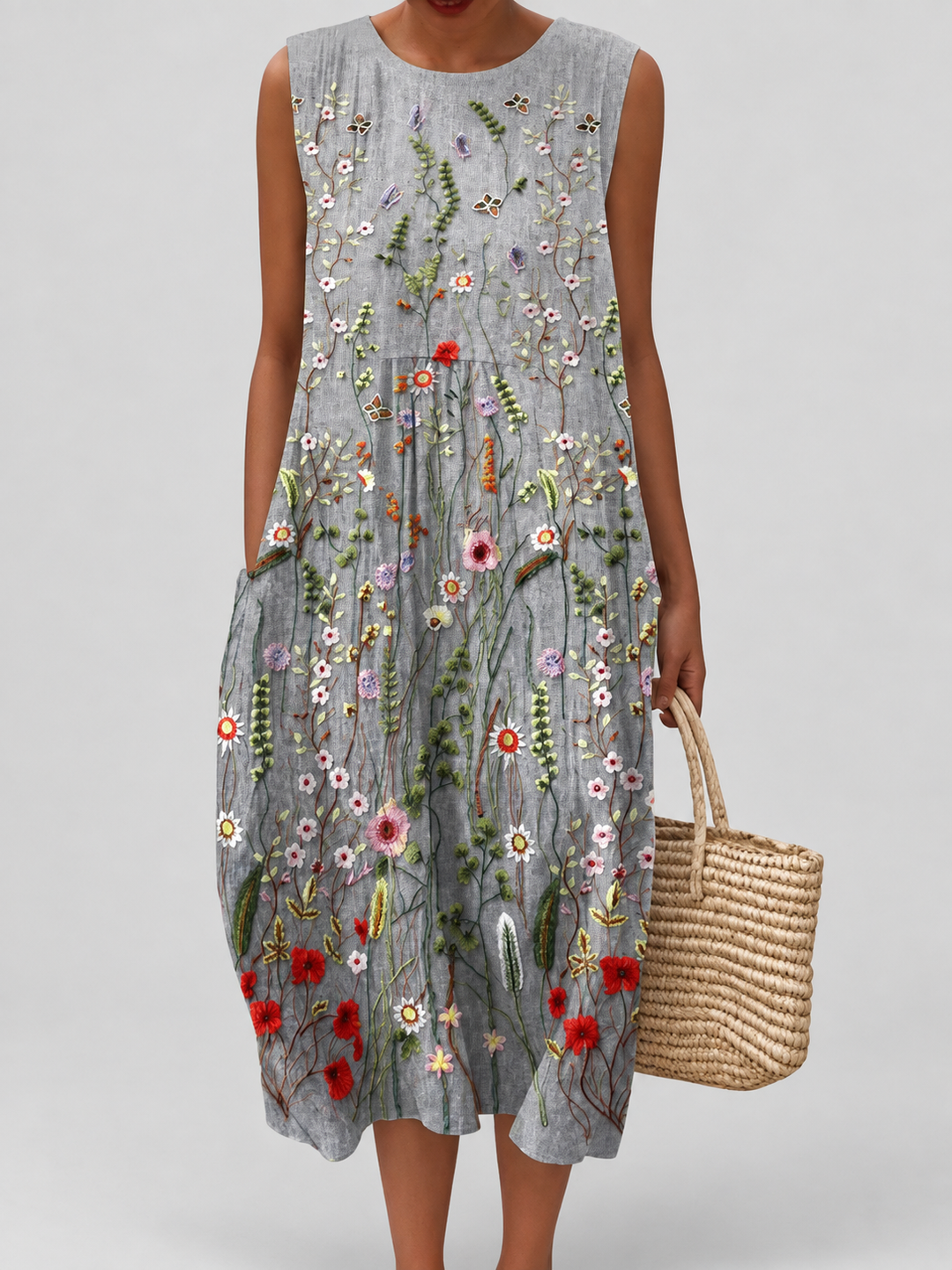 Kerri | Wildflower Midi Dress